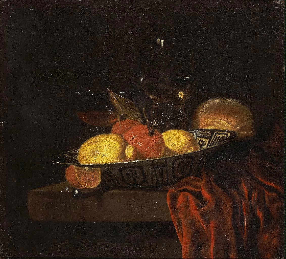 Natura morta con frutta e bicchiere - Hermitage, San Pietroburgo